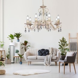 Люстра Петрасвет S8068-8, 8хЕ14 макс, 60Вт