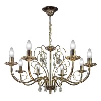 Люстра Петрасвет S1151-8, 8хЕ14 макс, 60Вт