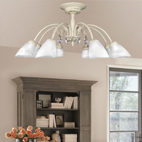 Люстра потолочная 8 плафонов S2164-8