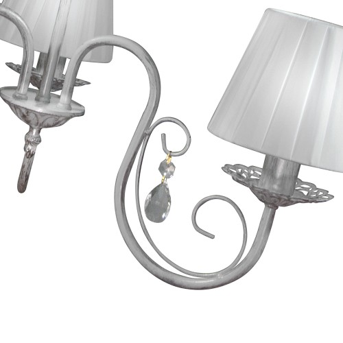 Люстра подвесная 3 лампы с абажурами S1139-3