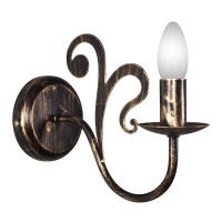 Бра Петрасвет S1263-1, 1хЕ14 макс, 60Вт