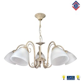 Люстра Петрасвет S2499-5, 5хЕ27 макс, 60Вт