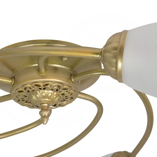 Люстра потолочная 6 плафонов золото S2480-6