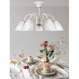 Люстра Петрасвет S2008-5, 5хЕ14 макс, 60Вт