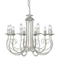 Люстра Петрасвет S1063-10, 10хЕ14 макс, 60Вт